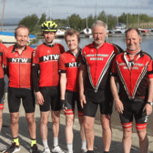 Memmers of North Tipperary Wheelers who took part in Lap the Lake in aid of Lough Derg RNLI