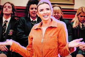 Nadine Coyle... tight-lipped about her appearance on Derry Girls.