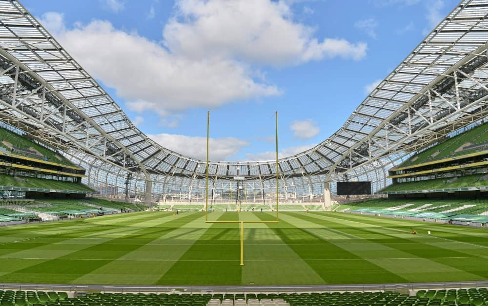The visit supports preparations for the 2027 Aer Lingus College Football Classic, which sees the University of Pittsburgh open its 2027 season against the University of Wisconsin at Aviva Stadium in Dublin on August 28, 2027. 