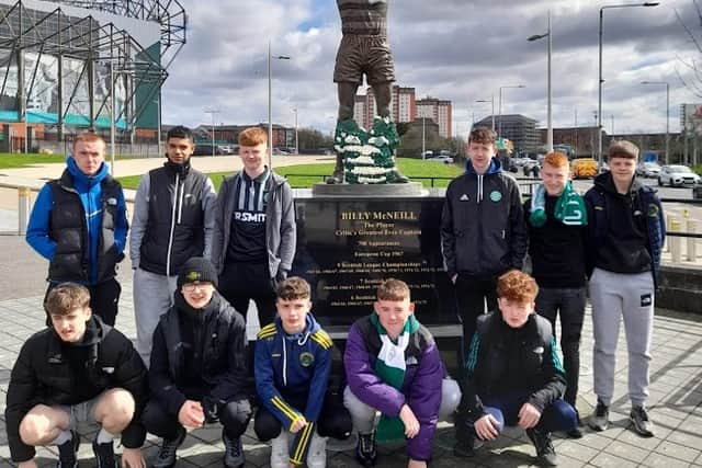 “There were plenty of goals and after beating Rangers the previous week, the atmosphere was just buzzing. We were there early so we soaked up the whole atmosphere, and the match itself was great and one of Celtic’s best performances of the season. For most of them it was their first game so I think we’ve created a whole new generation of Celtic fans from Derry.”