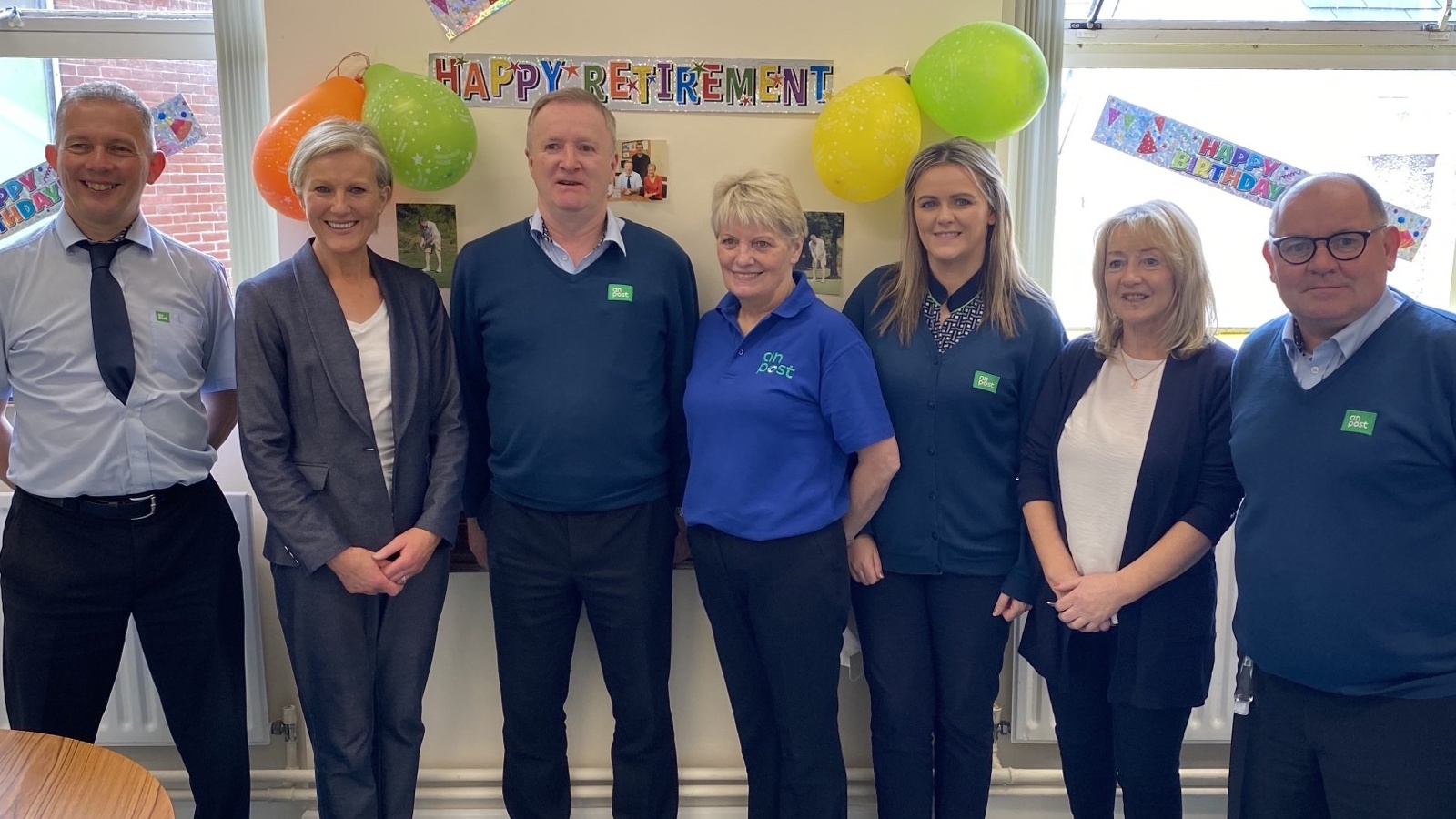 A fond farewell as Joe Marley retires after over 40 years with An Post