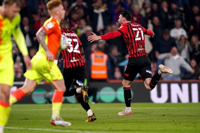 The home side got the goal their efforts deserved seven minutes from time.