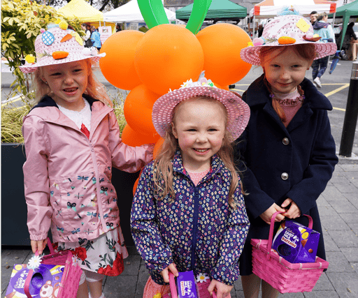 Emma, Molly Rose and Ali enjoyed the Easter Egg Hunt last Saturday in Cahir