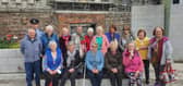 The Clane Evergreens group pictured in the grounds of Dublin Castle / KILDARE GARDA DIVISION