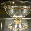 The Derrynaflan Chalice today in all its glory at the National Museum of Ireland