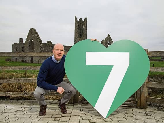 TLC ambassador Paul O'Connell at the launch of TLC 7 in Kilmallock