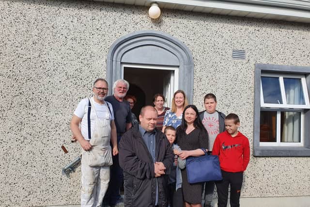 A spokesperson for the parish stated that it would be unfair to name any particular or individuals to credit for the huge turnaround of the parochial house due to the team effort of it all and so many people getting so dedicated and involved.