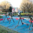 The playground at the People's Park is set for new equipment | Picture: Adrian Butler