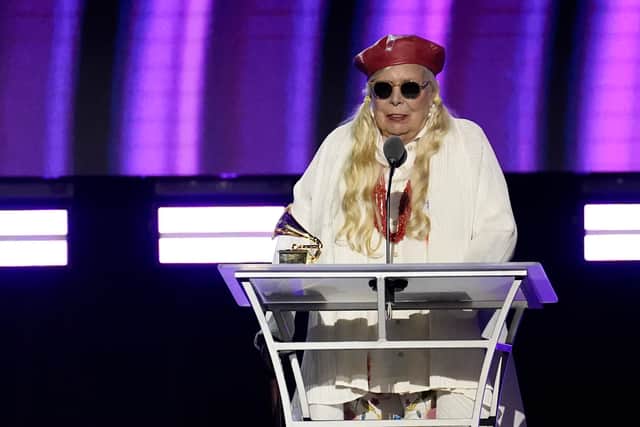Ahmir “Questlove” Thompson and Joni Mitchell were among the early winners announced during a pre-show event.