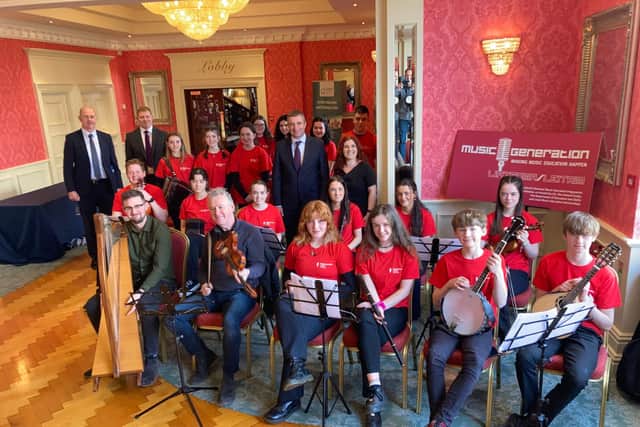 Despite the fact the orchestra was only two weeks old when Covid 19 forced rehearsals to go online, the orchestra together with guest artist Michael Rooney composed new music and recorded a video that became an internet sensation. 
