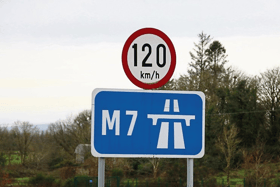 The detection was made on the M7 motorway