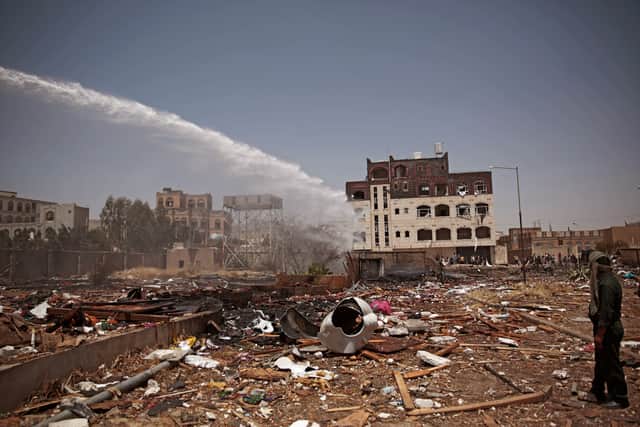 Saudi air strikes hit Yemen’s Houthis after Jiddah attack