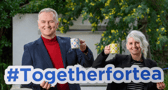RTÉ stars Dáithí Ó Sé and Sinead Kennedy are supporting Alzheimer’s Tea Day Comeback year on Thursday, May 5
