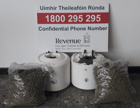 The drugs are worth almost €150,000