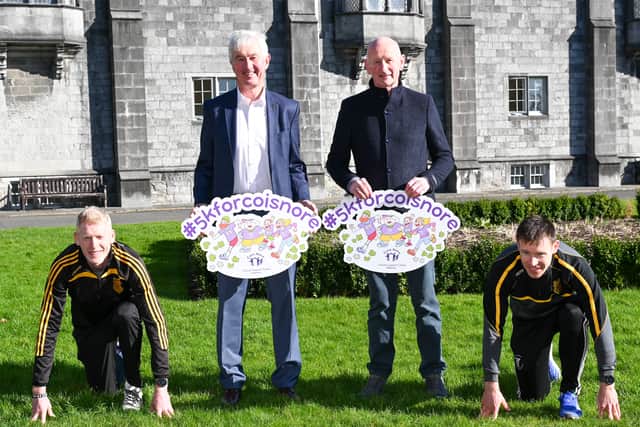Dr Bill Cuddihy, Chairman of Cois Nore and Brian Cody, Patron of Cois Nore are urging people to take part.