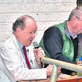 George Candler, MC for the St Patrick's Day Parade in the city, has been a familiar voice to farmers who have attended the Kilkenny Mart over the last 50 years