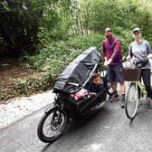 Catherine, Conor and Cillian Hanly, enjoying the Limerick Greenway near Newcastle West last summer | PICTURE: Sean Curtin