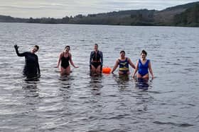 The swimmers are raising money for Donegal Domestic Violence Services