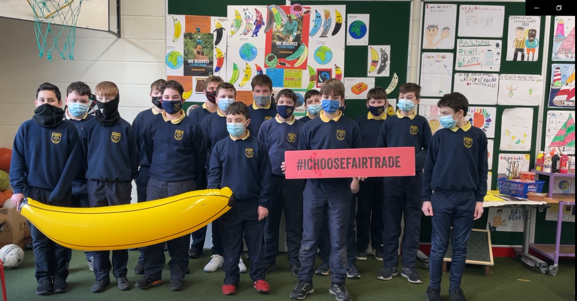 Carndonagh celebrating Fairtrade Fortnight 2022
