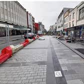 Works to revitalise O'Connell Street are continuing apace