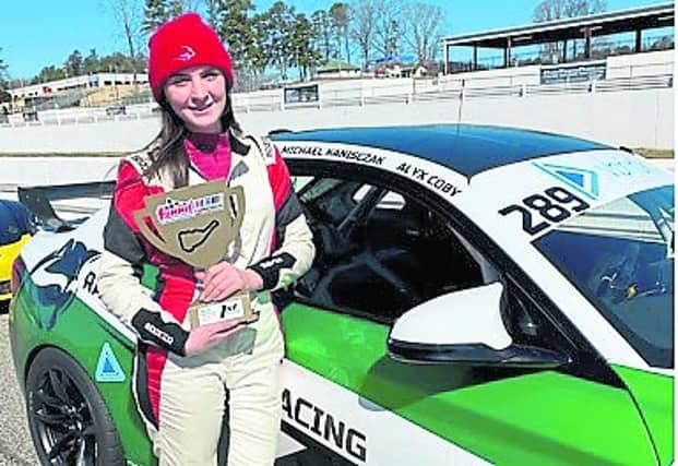 Newbridge driver Alyx Coby