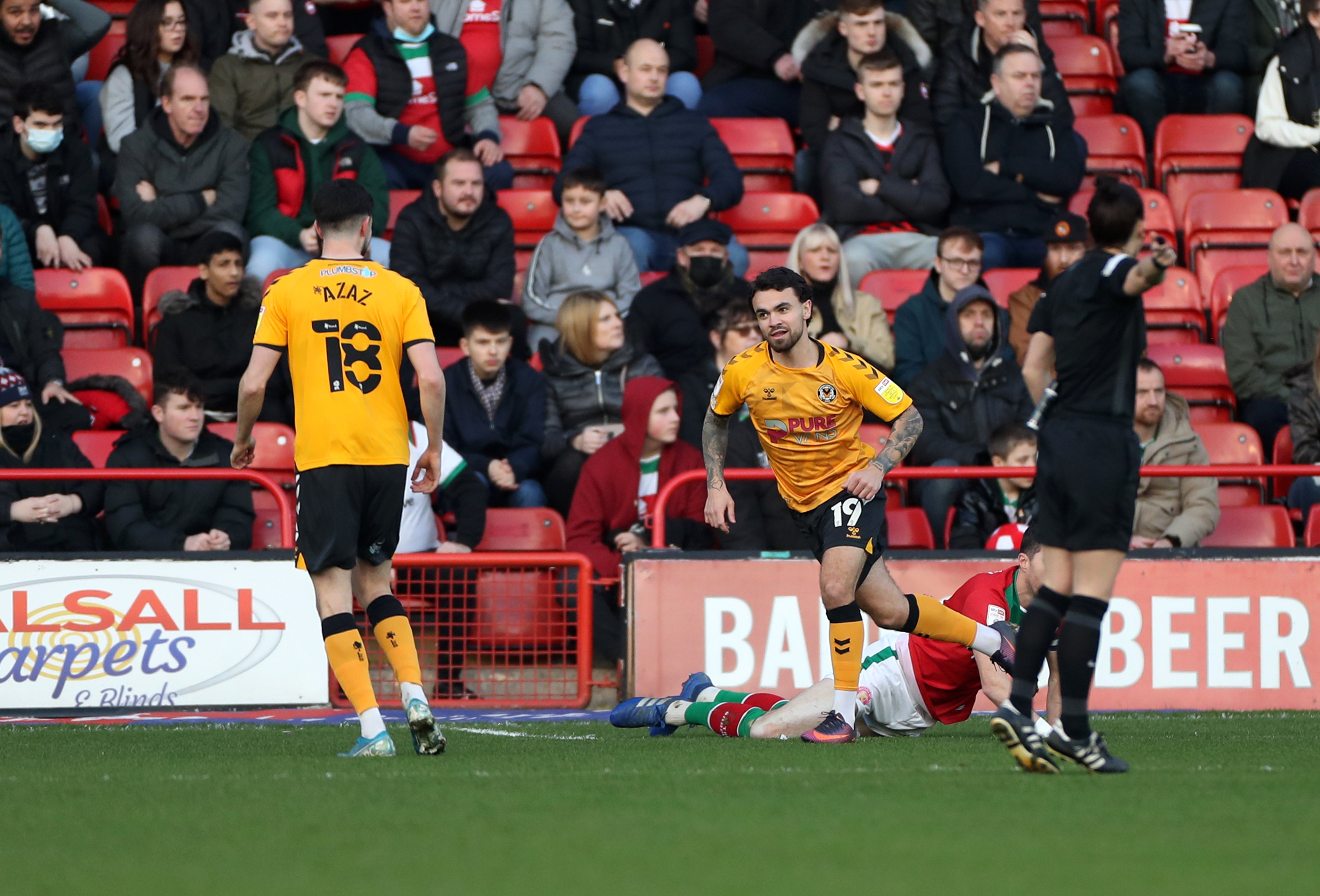 Newport claim victory in dramatic finish against promotion rivals Tranmere