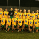 The Donegal ladies before the win over Galway. Photo: Thomas Gallagher