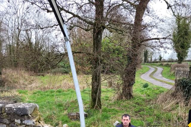 A vehicle hit and damaged the bridge some years ago, he continued, and a second accident occurred at the same spot just days after Christmas.  “The accident was never reported,” Cllr O’Donoghue said.