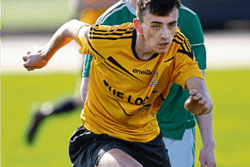 Rhys O'Regan put in a great show for  Clonmel Town against FAI Junior Cup holders Fairview Rangers of Limerick in Limerick on Saturday last.