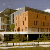 A rendering of how the hospital may have looked