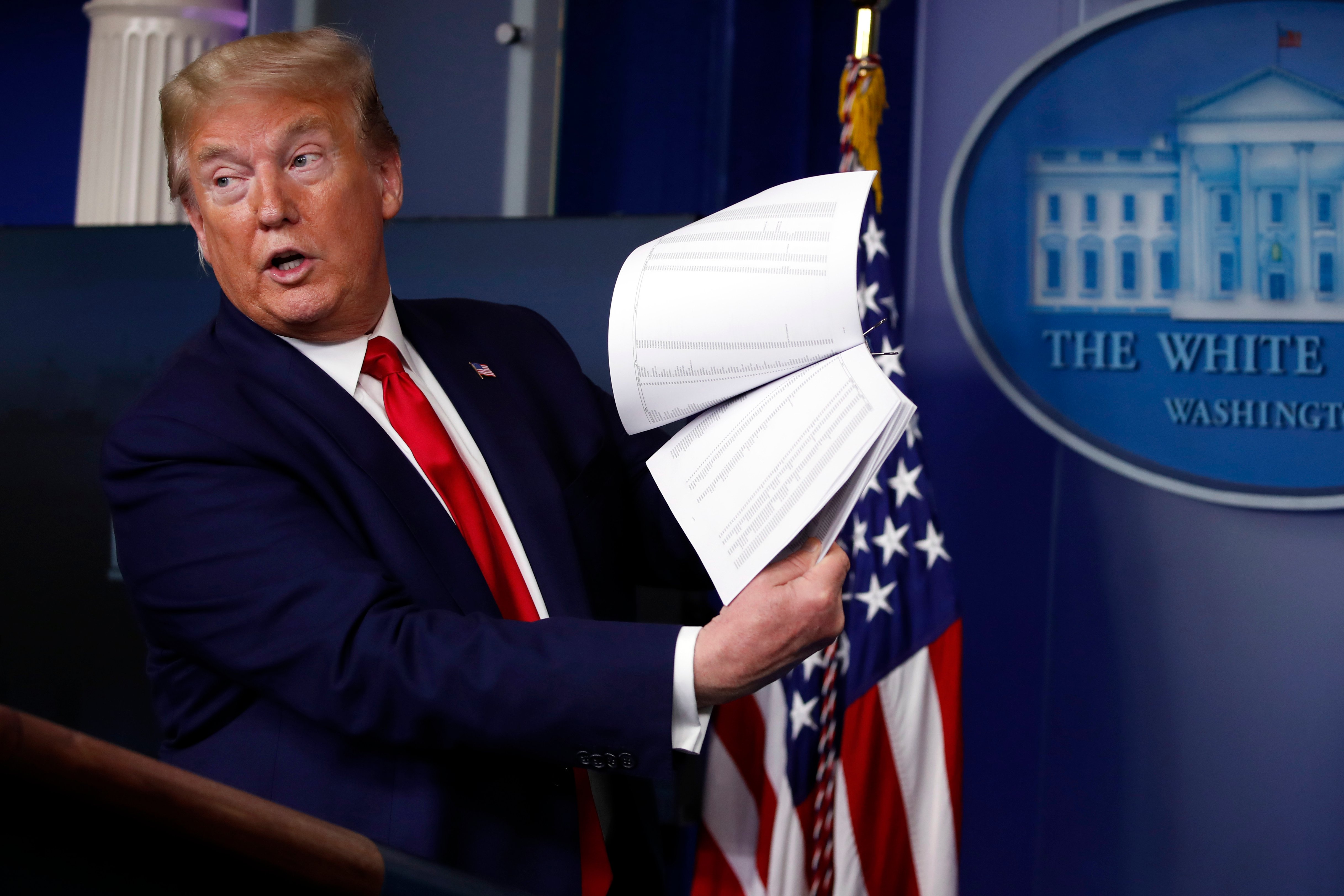 Trump financial statements not reliable, says accounting firm