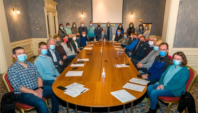 Pictured at the AGM of Carrick Chamber on Monday in The Landmark Hotel. Picture: Gerry Faughnan