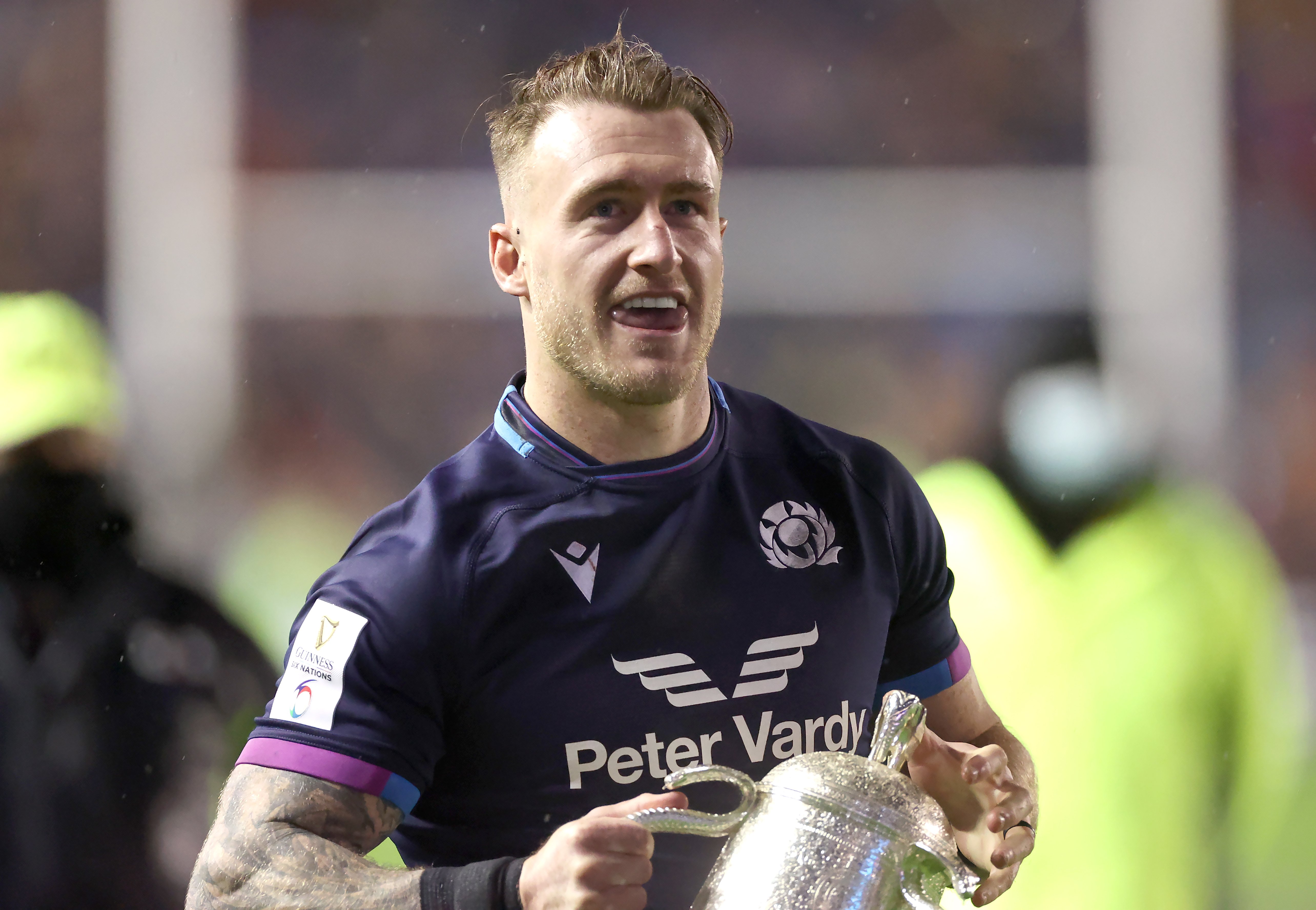 Stuart Hogg relishing challenge as Scotland head into the Cardiff cauldron