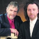 Charlie McGettigan and Paul Harrington in Carrigallen