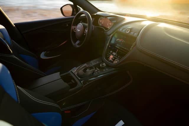 ‘Every area of the car has been enhanced to boost performance’, with the engine getting new ball bearing turbochargers and a bespoke calibration to extract more power.