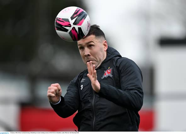 The popular defender had been out injured for almost the entire of last season following an ACL injury picked up against Shamrock Rovers. (Pic: Seb Daly/Sportsfile)