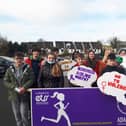First, second and third years from Limerick Educate Together secondary school prepare for the walk