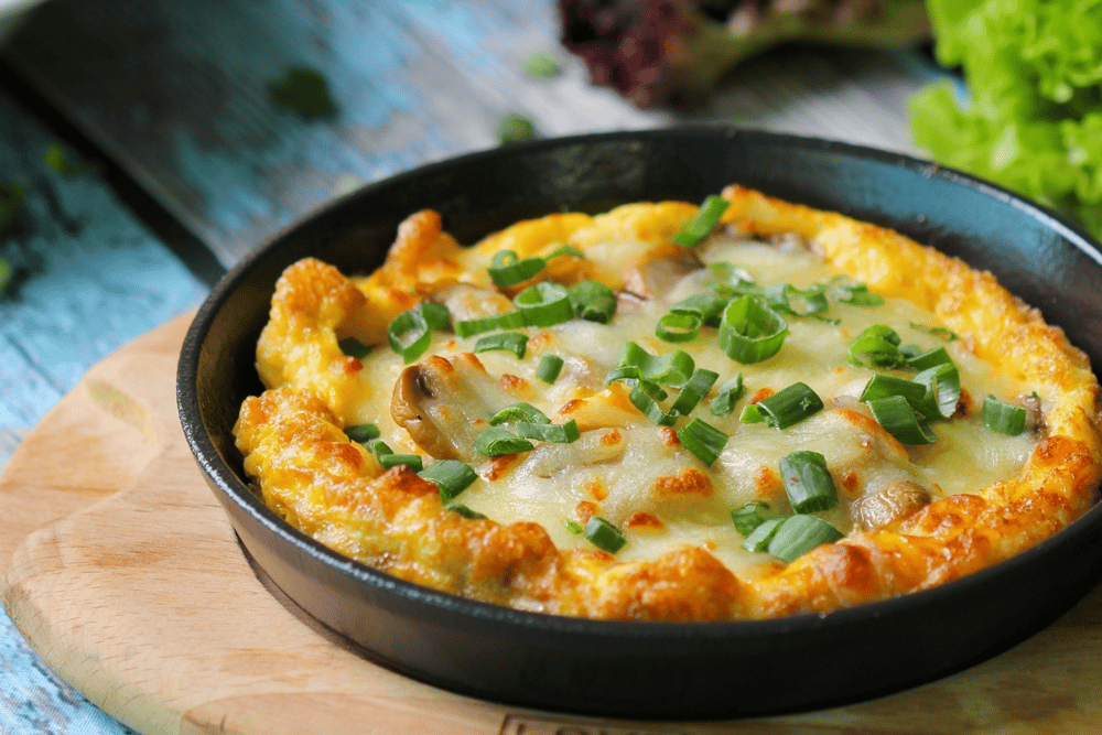 The word frittata is Italian and roughly translates to ‘fried’