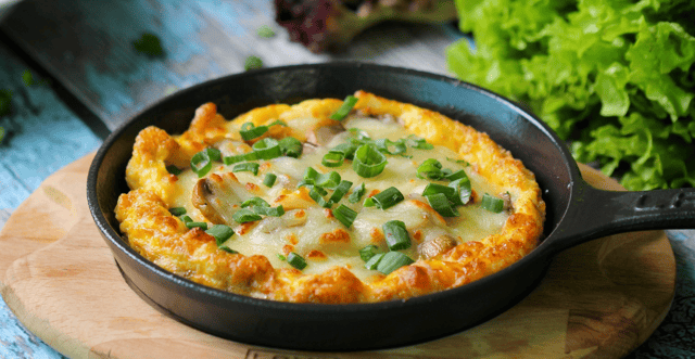 The word frittata is Italian and roughly translates to ‘fried’