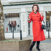 You can't go wrong with this below-the-knew coat from Ela Maria in Newcastle West which is on sale right now!