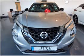 The stylish Nissan JUKE is available for 221 from O’Reilly and Sons on the Dublin Road in Longford