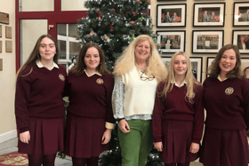Aimee Fogarty Ryan, Caoimhe O’Gorman, Jane Brereton and Mairéad Collins – they are our “A Vision for the EU in 2046” competition winners