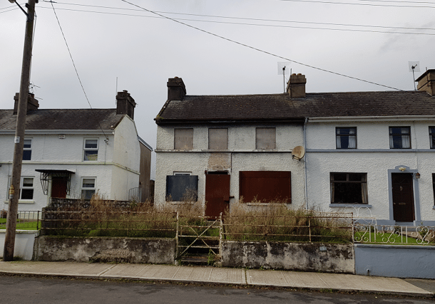 Limerick City and County Council has begun the process to CPO this derelict property at Saint Mary's Terrace, Cappamore