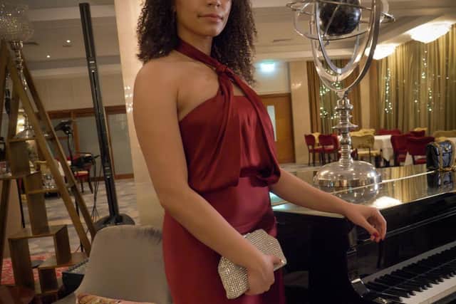We had great fun shooting the video at the Savoy hotel which features our models playing mannequins in shop windows who then come to life at the end for a festival fashion show.