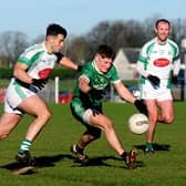 Action from the game this afternoon in Templetuohy