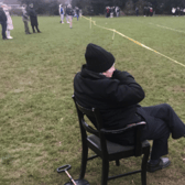 Bill O'Shea was on the sideline on Monday for the final where his grandson Sam was playing for Ardscoil Rís