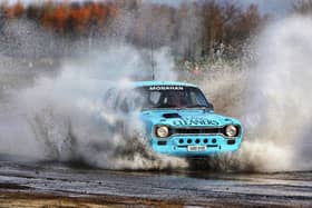 Paul Monahan flies through the water.