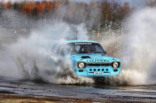 Paul Monahan flies through the water.
