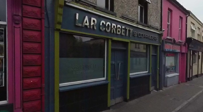 Lar Corbett and Coppingers in Parnell Street, Thurles