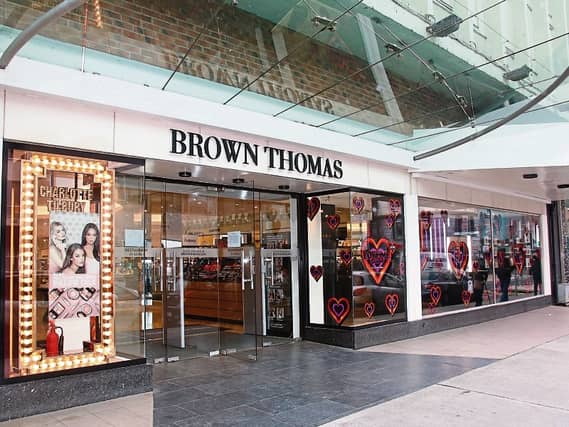 Brown Thomas will look very different once it reopens | PICTURE: ADRIAN BUTLER